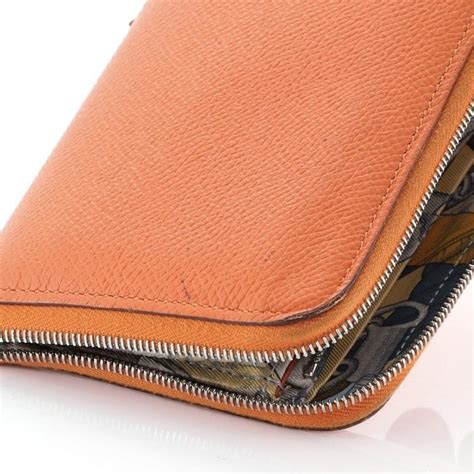 hermes zip around wallet